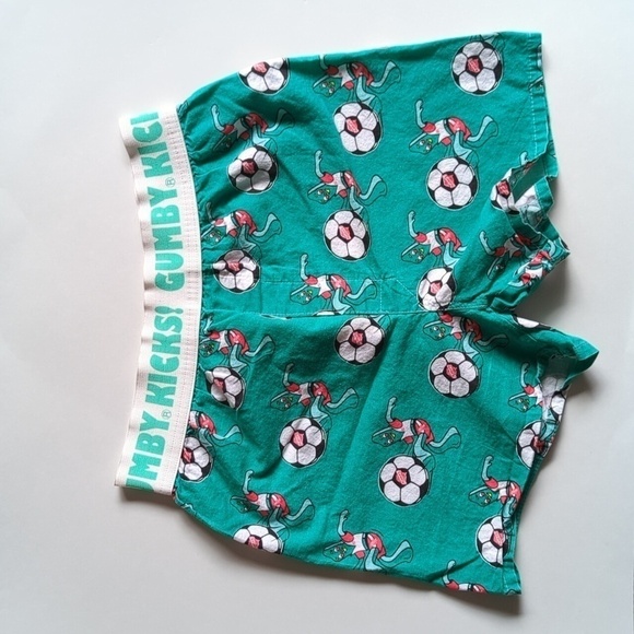 Gumby Kicks Kann's Vintage Boxers Size Small Cotton Pull On Printed Y2K - Picture 1 of 6
